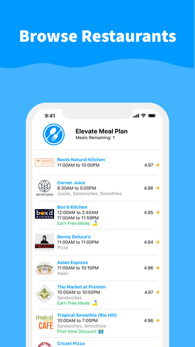 Emulate iPhone app Elevate Meal Plan using MyAndroid Emulate iPhone app Elevate Meal Plan using MyAndroid