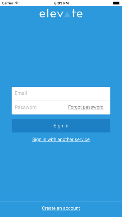 Emulate iPhone app Elevate Parcel using MyAndroid