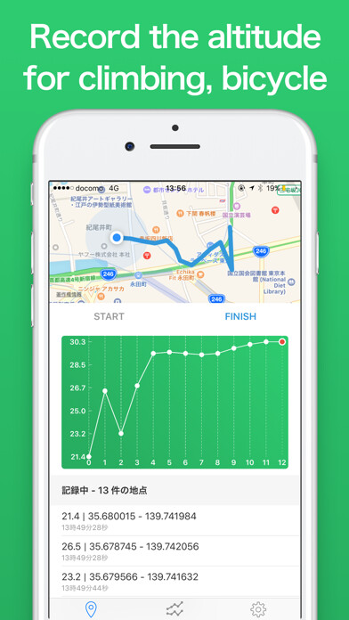 Emulate iPhone app Elevation Logger using MyAndroid Emulate iPhone app Elevation Logger using MyAndroid
