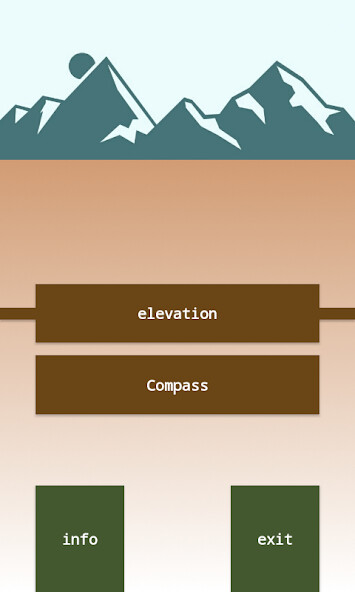 Run android online APK elevation meter from MyAndroid or emulate elevation meter using MyAndroid