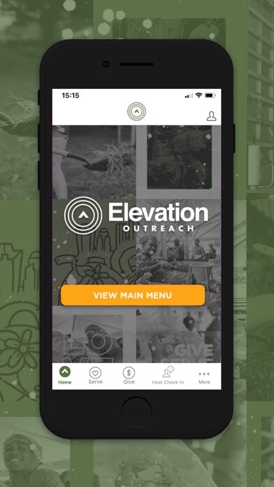 Emulate iPhone app Elevation Outreach App using MyAndroid