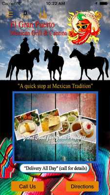 Emulate Android APK El Gran Puerto Mexican Grill