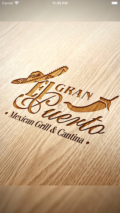 Emulate iPhone app El Gran Puerto Restaurant using MyAndroid