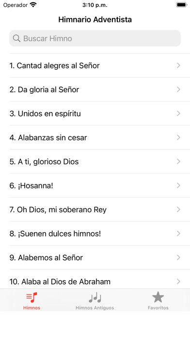Emulate iPhone app El Himnario Adventista using MyAndroid Emulate iPhone app El Himnario Adventista using MyAndroid