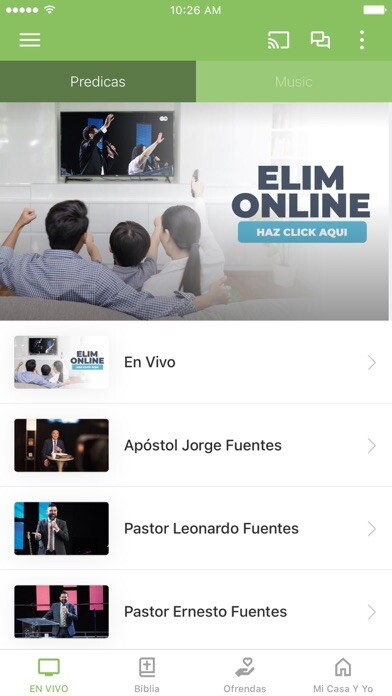 Emulate iPhone app Elim Los Angeles using MyAndroid Emulate iPhone app Elim Los Angeles using MyAndroid