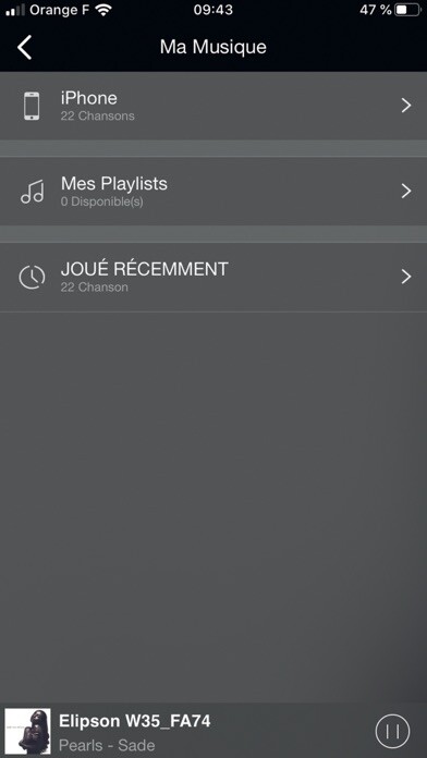 Emulate iPhone app Elipson Player using MyAndroid Emulate iPhone app Elipson Player using MyAndroid