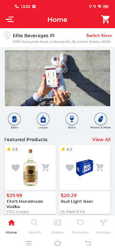 Run android online APK Elite Beverages from MyAndroid or emulate Elite Beverages using MyAndroid