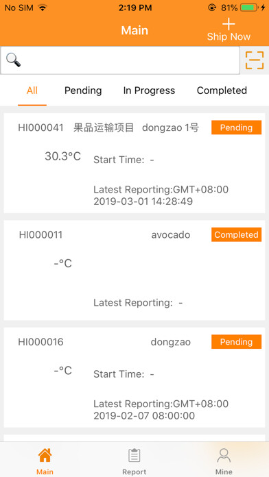Emulate iPhone app Elitech Geo using MyAndroid
