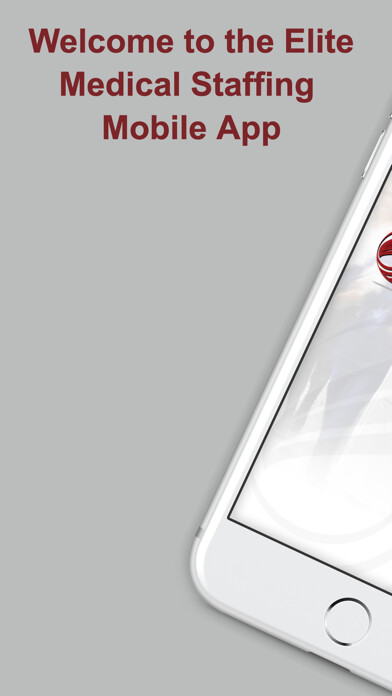 Emulate iPhone app Elite Medical Staffing using MyAndroid