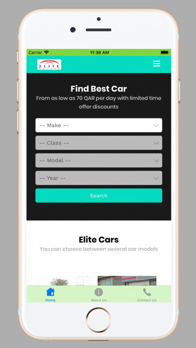 Emulate iPhone app Elite Motor Qatar using MyAndroid Emulate iPhone app Elite Motor Qatar using MyAndroid