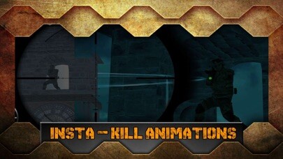 Emulate iPhone app Elite Snipers 3D Warfare Combat using MyAndroid