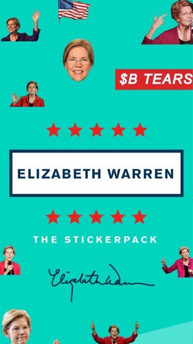 Emulate iPhone app Elizabeth Warren Sticker Pack using MyAndroid Emulate iPhone app Elizabeth Warren Sticker Pack using MyAndroid