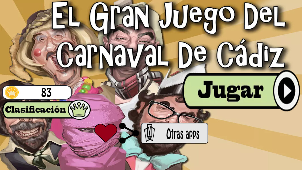 Run android online APK El juego del Carnaval de Cádiz from MyAndroid or emulate El juego del Carnaval de Cádiz using MyAndroid