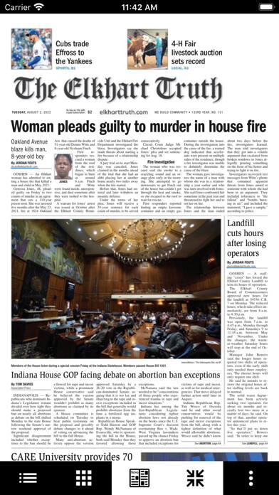 Emulate iPhone app Elkhart Truth eEdition using MyAndroid Emulate iPhone app Elkhart Truth eEdition using MyAndroid