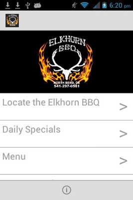 Emulate Android APK Elkhorn BBQ App Emulate Android APK Elkhorn BBQ App