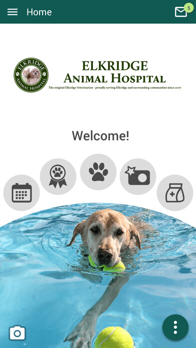 Emulate iPhone app Elkridge Animal Hospital using MyAndroid Emulate iPhone app Elkridge Animal Hospital using MyAndroid