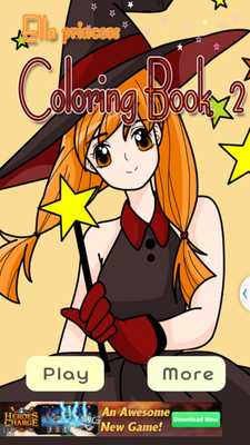 Emulate Android APK Ella coloring book(coloring 2)