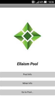 Emulate Android APK Ellaism Ethash Solo Pool