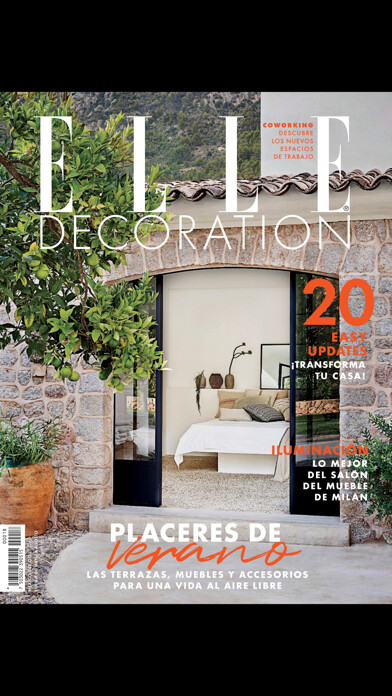 Emulate iPhone app ELLE DECORATION using MyAndroid