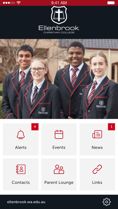 Emulate iPhone app Ellenbrook Christian College using MyAndroid