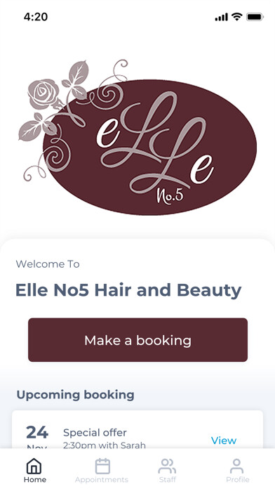 Emulate iPhone app Elle No5 Hair and Beauty using MyAndroid Emulate iPhone app Elle No5 Hair and Beauty using MyAndroid