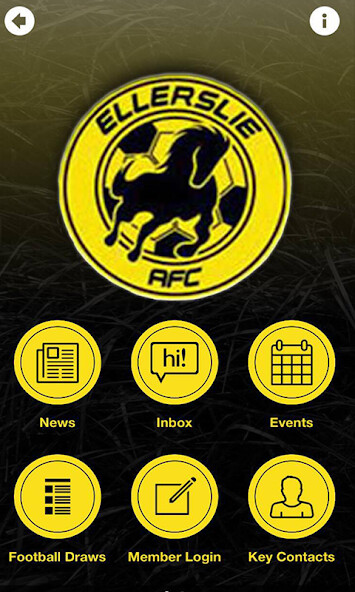 Emulate iPhone app Ellerslie AFC using MyAndroid