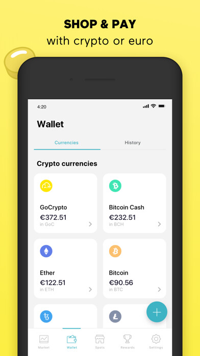 Emulate iPhone app Elly, crypto wallet app using MyAndroid Emulate iPhone app Elly, crypto wallet app using MyAndroid