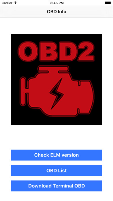 Emulate iPhone app Elm327 OBD Info using MyAndroid Emulate iPhone app Elm327 OBD Info using MyAndroid