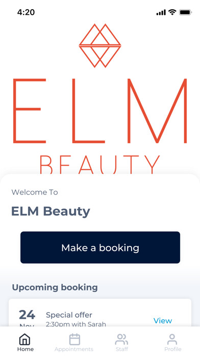 Emulate iPhone app ELM Beauty using MyAndroid Emulate iPhone app ELM Beauty using MyAndroid