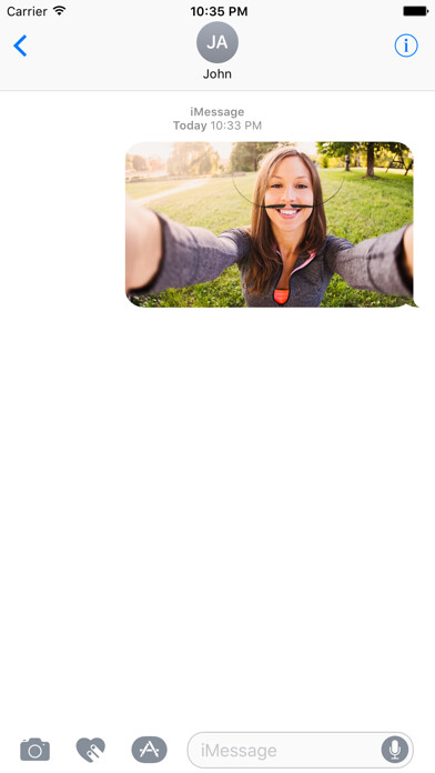Emulate iPhone app ElMostacho Stickers - Stache funny photos using MyAndroid Emulate iPhone app ElMostacho Stickers - Stache funny photos using MyAndroid