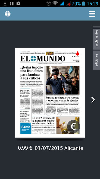 Run android online APK El Mundo Edición Impresa from MyAndroid or emulate El Mundo Edición Impresa using MyAndroid Run android online APK El Mundo Edición Impresa from MyAndroid or emulate El Mundo Edición Impresa using MyAndroid