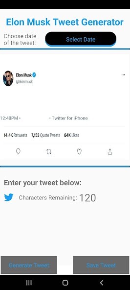 Run android online APK Elon Musk Tweet Generator from MyAndroid or emulate Elon Musk Tweet Generator using MyAndroid Run android online APK Elon Musk Tweet Generator from MyAndroid or emulate Elon Musk Tweet Generator using MyAndroid