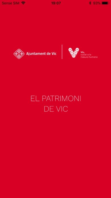 Emulate iPhone app El Patrimoni de Vic using MyAndroid