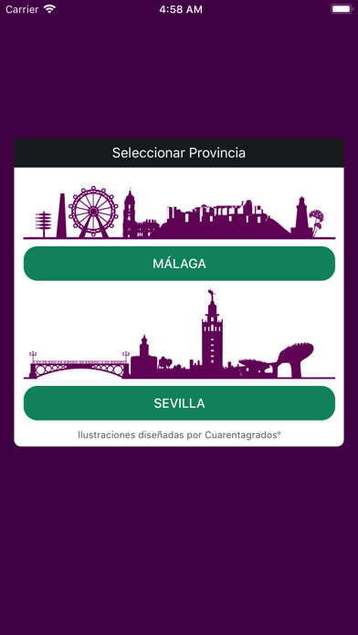 Emulate iPhone app El Penitente - Semana Santa using MyAndroid