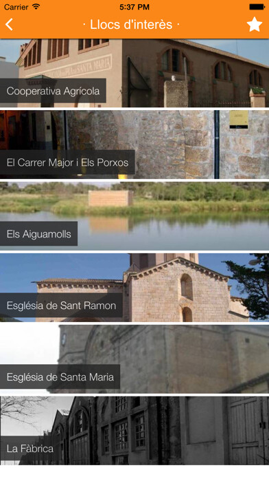 Emulate iPhone app El Pla al dia using MyAndroid