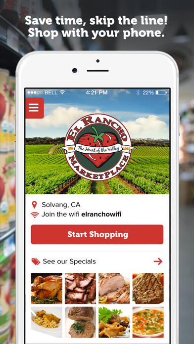 Emulate iPhone app El Rancho Marketplace using MyAndroid Emulate iPhone app El Rancho Marketplace using MyAndroid
