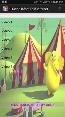 Emulate Android APK El reino infantil sin internet