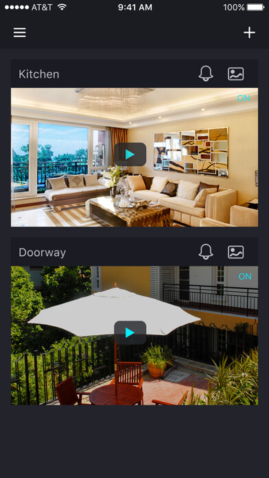 Emulate iPhone app ELRO Smartcam using MyAndroid
