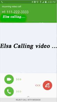 Emulate Android APK Elsa call video prank Emulate Android APK Elsa call video prank