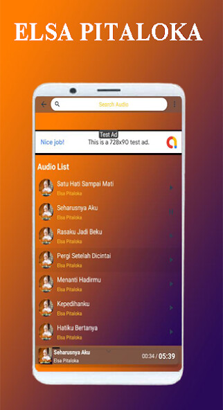 Run android online APK Elsa Pitaloka Mp3 Offline from MyAndroid or emulate Elsa Pitaloka Mp3 Offline using MyAndroid