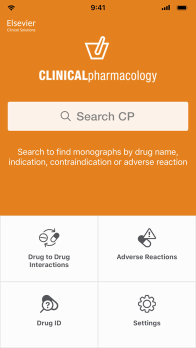 Emulate iPhone app Elsevier Clinical Pharmacology using MyAndroid Emulate iPhone app Elsevier Clinical Pharmacology using MyAndroid