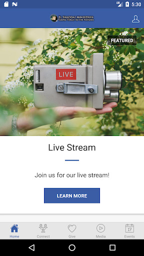 Run android online APK El Shaddai Ministries US from MyAndroid or emulate El Shaddai Ministries US using MyAndroid