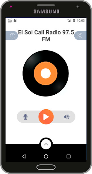 Run android online APK El Sol Cali 97.5 FM Radio App from MyAndroid or emulate El Sol Cali 97.5 FM Radio App using MyAndroid