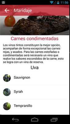 Emulate Android APK El sommelier - wine pairing Emulate Android APK El sommelier - wine pairing