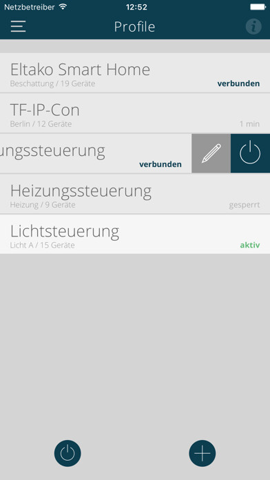 Emulate iPhone app Eltako GFA 2 using MyAndroid Emulate iPhone app Eltako GFA 2 using MyAndroid