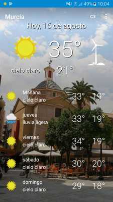 Emulate Android APK El Tiempo en Murcia Emulate Android APK El Tiempo en Murcia