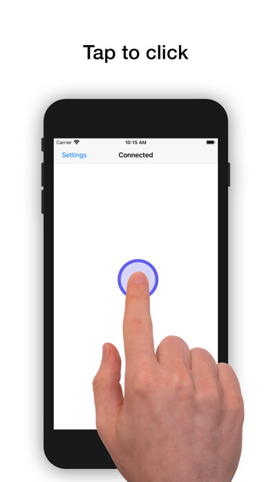 Emulate iPhone app El Trackpad using MyAndroid