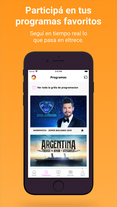 Emulate iPhone app El Trece TV using MyAndroid Emulate iPhone app El Trece TV using MyAndroid