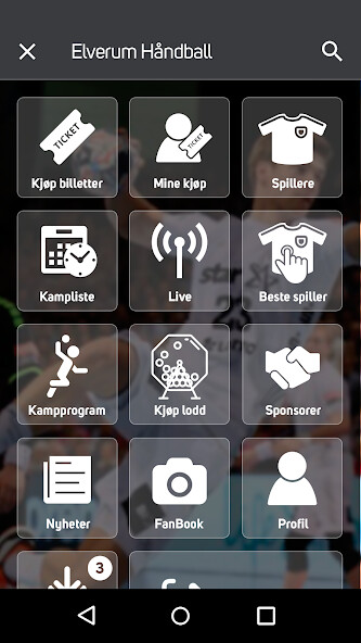Emulate iPhone app Elverum Håndball using MyAndroid Emulate iPhone app Elverum Håndball using MyAndroid