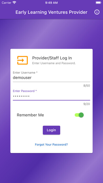 Emulate iPhone app ELV Provider/Staff using MyAndroid